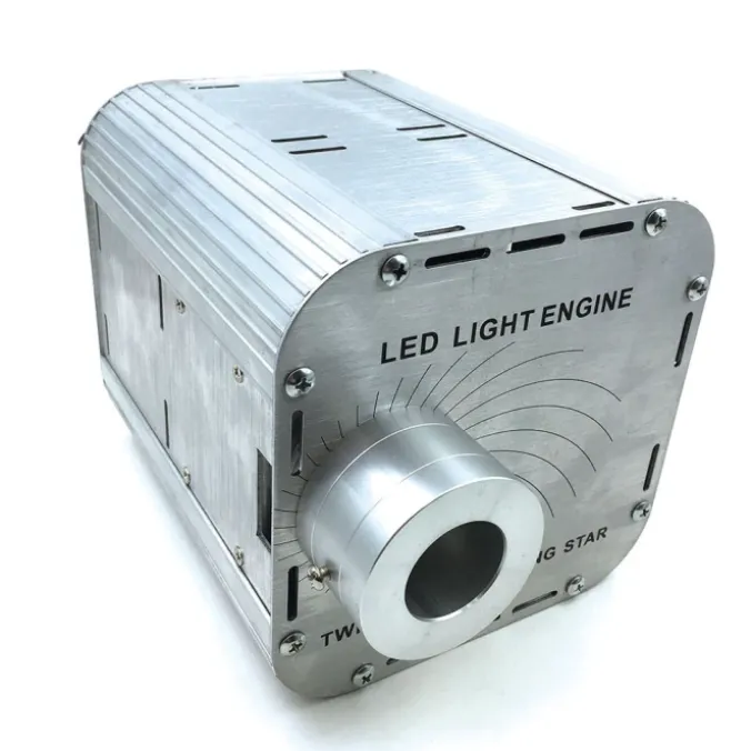 Source de lumière scintillante