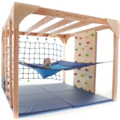 Structure bois intégration sensorielle - 3 x 3 m