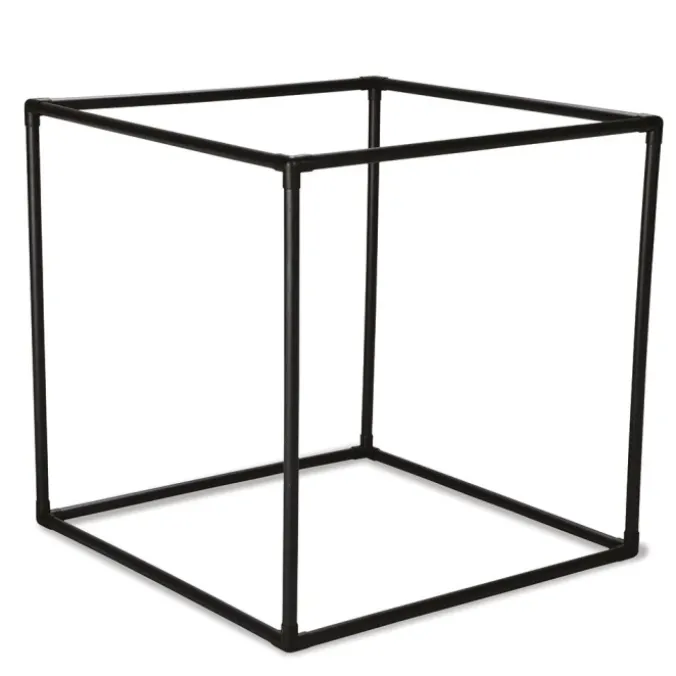 Structure cabane tubes