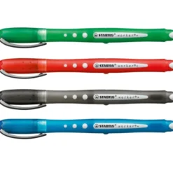 Stylo roller couleurs par 4
