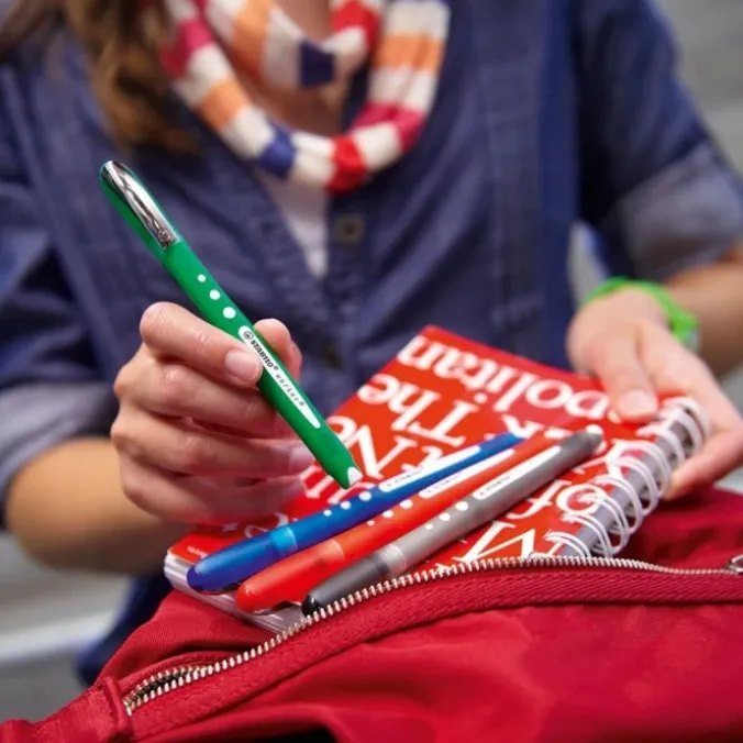 Stylo roller couleurs par 4