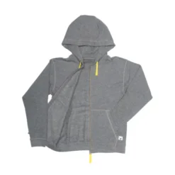 Sweat à capuche zippé enfant - Gris