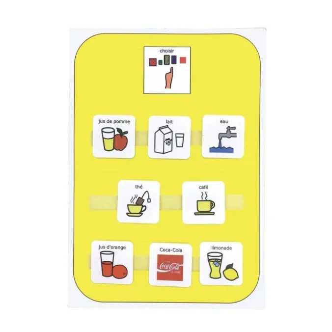 Tableau de choix Goûters