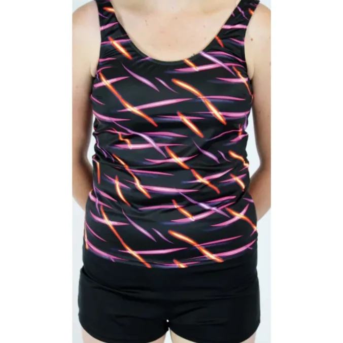 Tankini incontinence femme - Imprimé