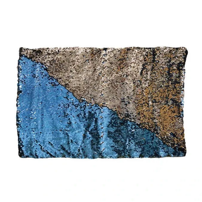 Tapis lesté à sequins