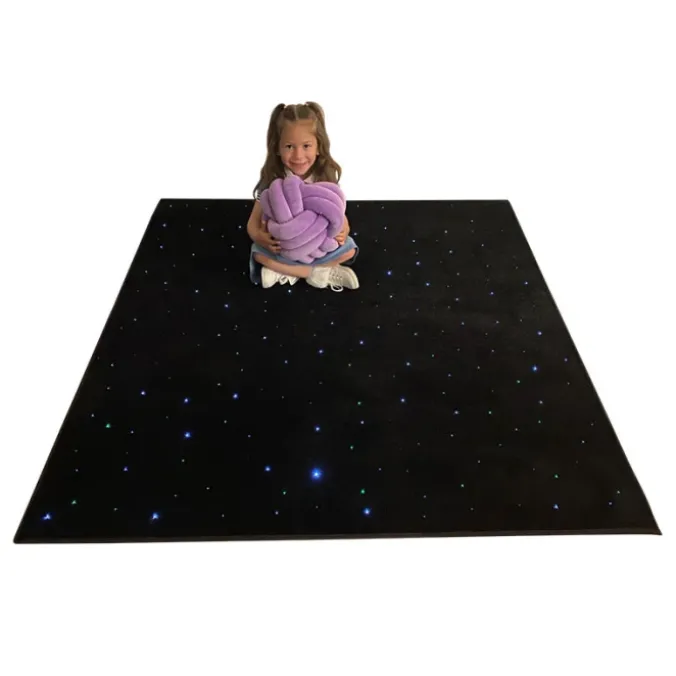 Tapis sensoriel LED - 150 x 150 cm