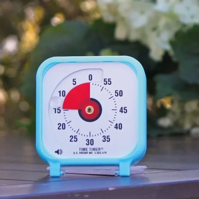 Time Timer de poche coloré - Turquoise