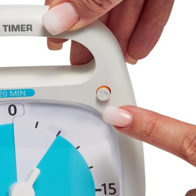 Time Timer Plus 20 min - Blanc Nouveau