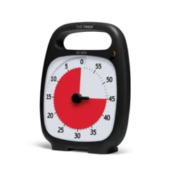 Time Timer Plus 60 min - Noir Nouveau