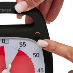 Time Timer Plus 60 min - Noir Nouveau