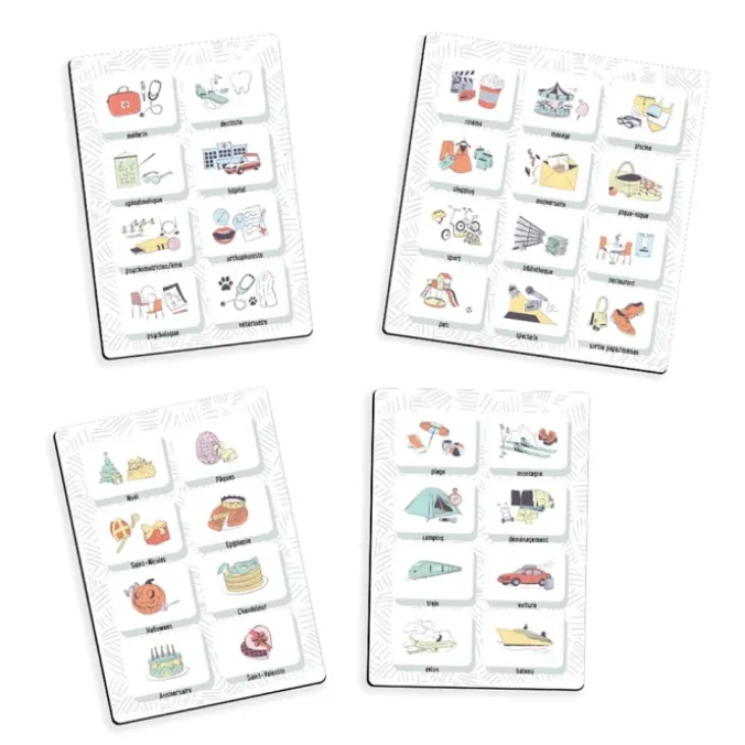 Toutes les activités (magnets soins, fêtes, voyages, sorties, activités)