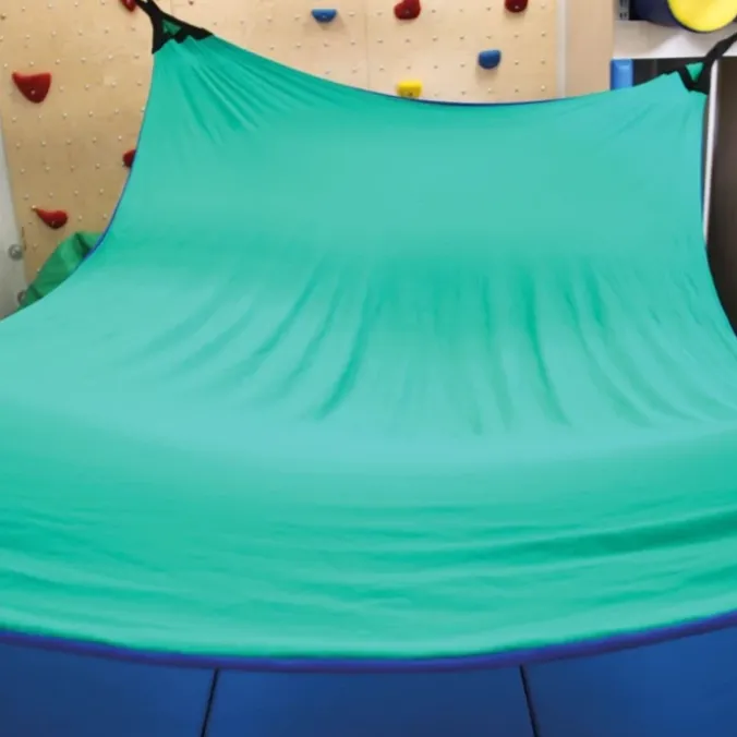 Trampoline flexible - vert