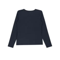 T-shirt enfant ultra doux manches longues - Bleu