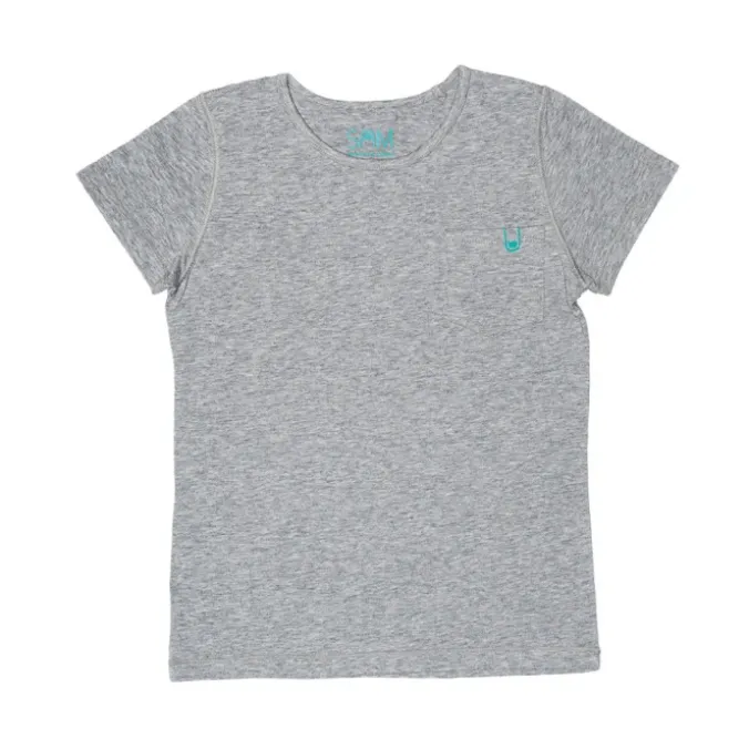 T-shirt ultra doux - Accent bleu