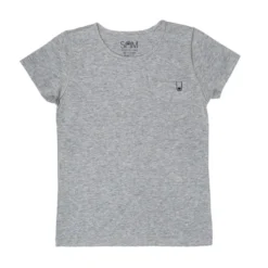 T-shirt ultra doux - Accent gris - 11-12 ans
