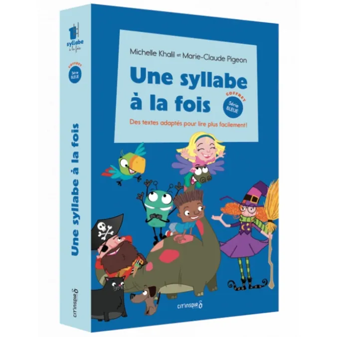Une syllabe à la fois - Coffret série bleue