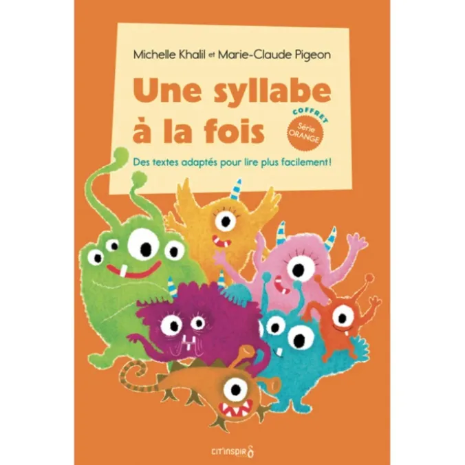 Une syllabe à la fois - Coffret série orange