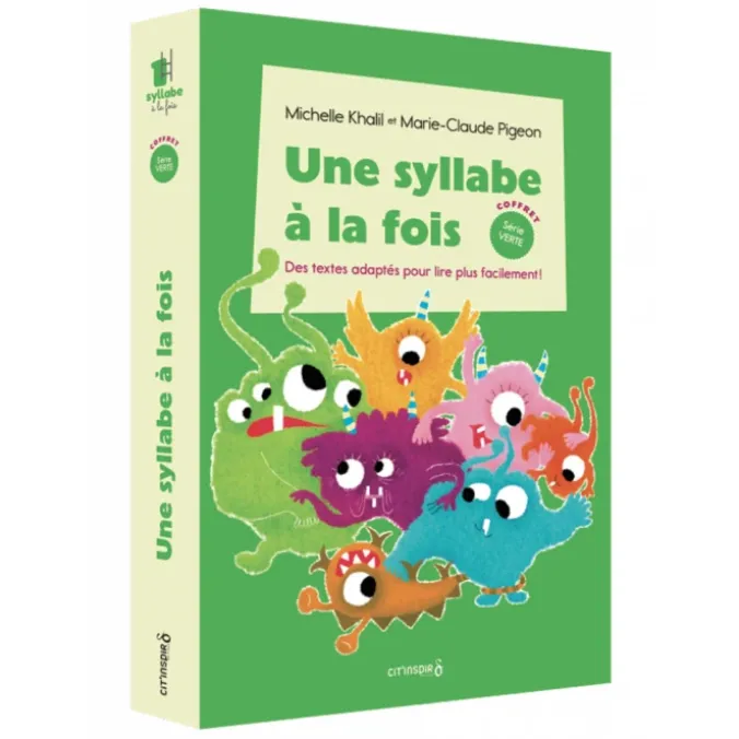 Une syllabe à la fois - Coffret série verte