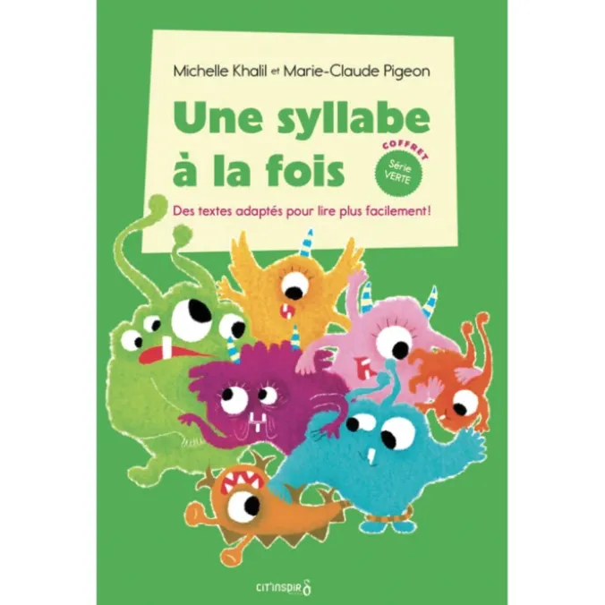 Une syllabe à la fois - Coffret série verte