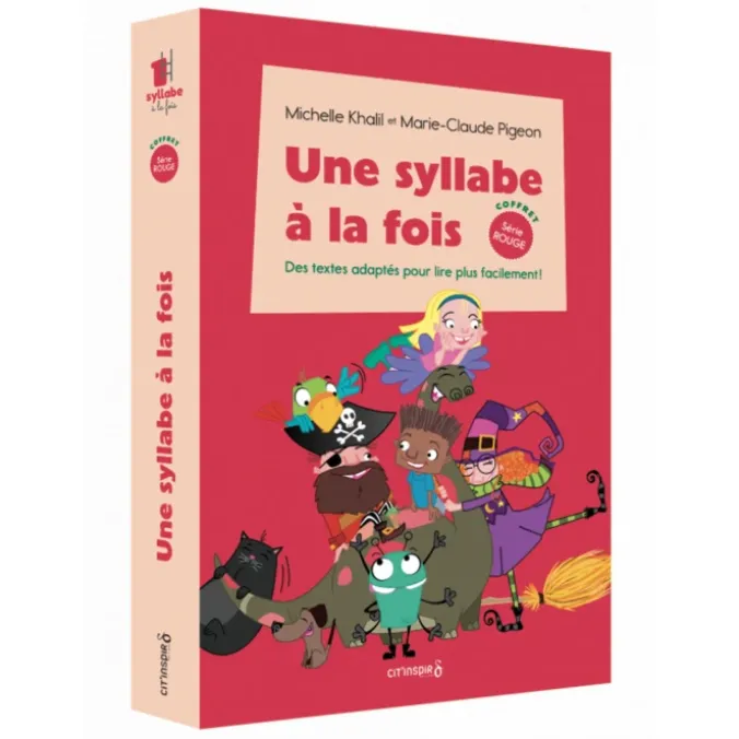 Une syllabe à la fois - Coffret série rouge
