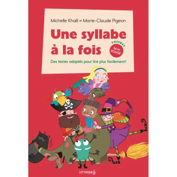 Une syllabe à la fois - Coffret série rouge