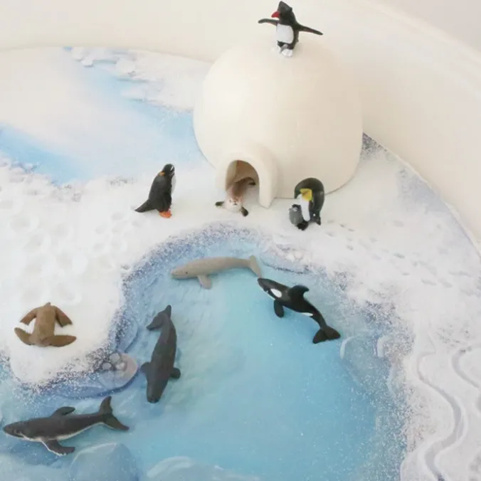Univers des glaces - Bac d'exploration rond