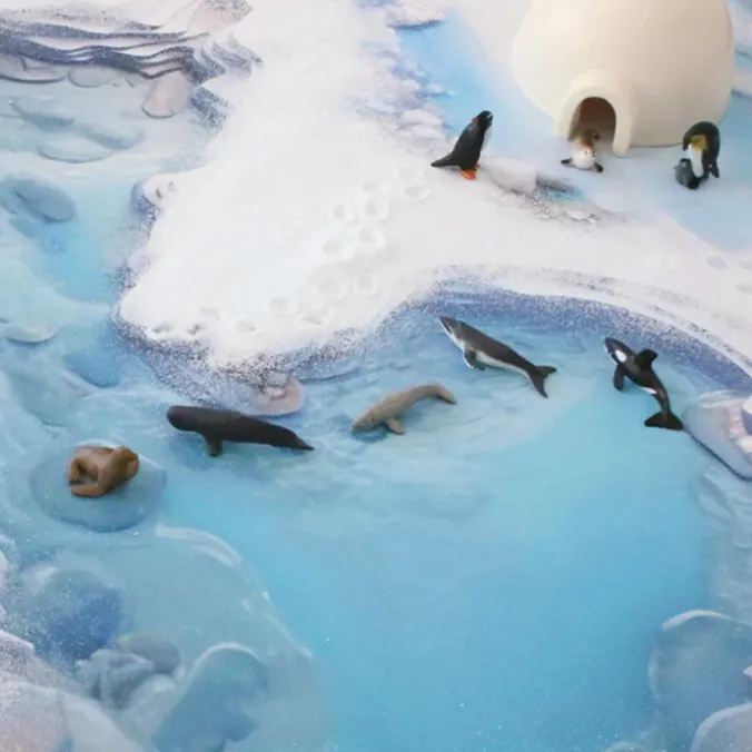 Univers des glaces - Bac d'exploration