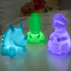 Veilleuses dinosaures par 3